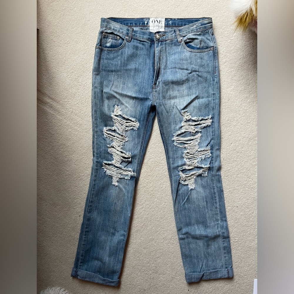 One Teaspoon boyfriend jean